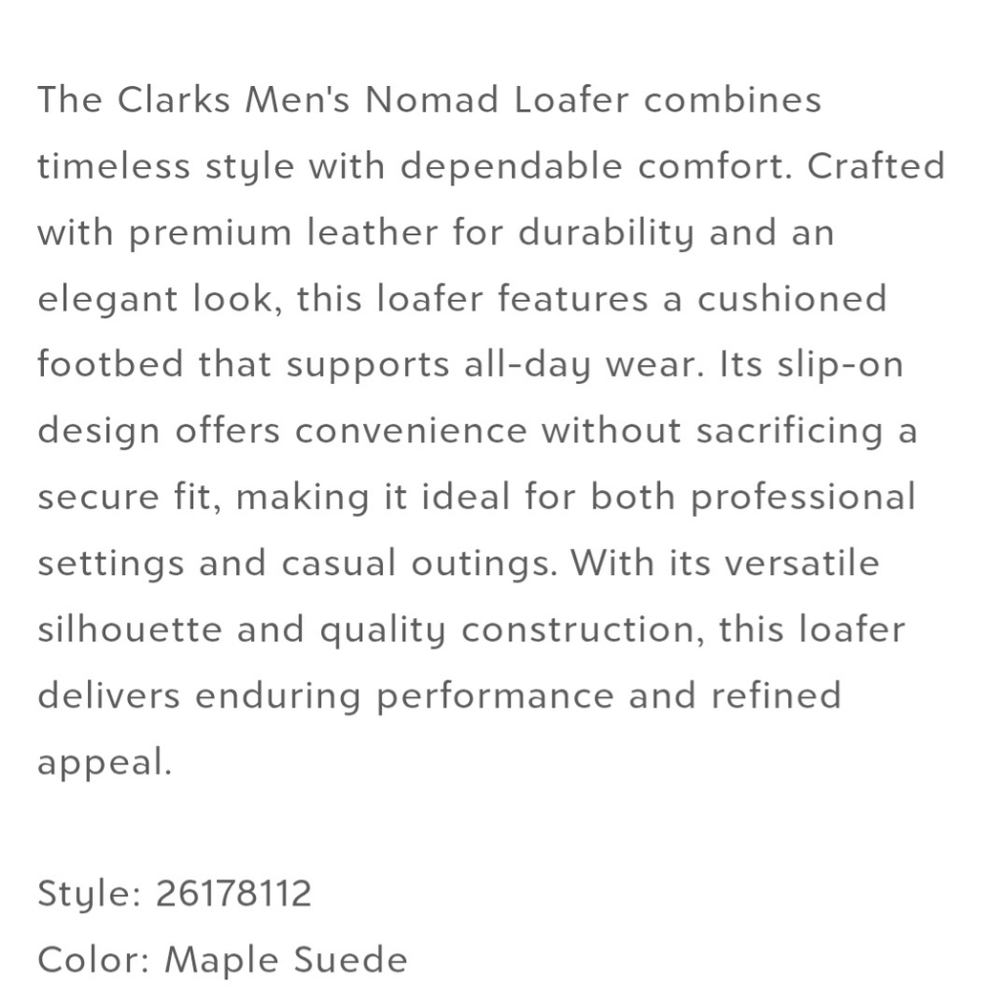 Clarks Nomad Loafer - Picture 6 of 8